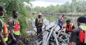 Nigerian Navy Makes Major Breakthrough, Recovers 24,000 Litres of Stolen Crude Oil in Rivers