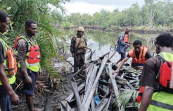 Nigerian Navy Makes Major Breakthrough, Recovers 24,000 Litres of Stolen Crude Oil in Rivers