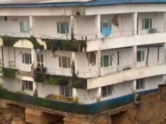 Landslide Triggers Hospital Collapse in Calabar After Heavy Rainfall