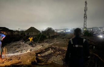 Tragedy in Lagos as Building Collapse Claims One Life, Two Rescued
