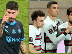 Ronaldo Demands Lifetime Ban After Fans Taunt Ruben Neves Over Late Diogo Jota